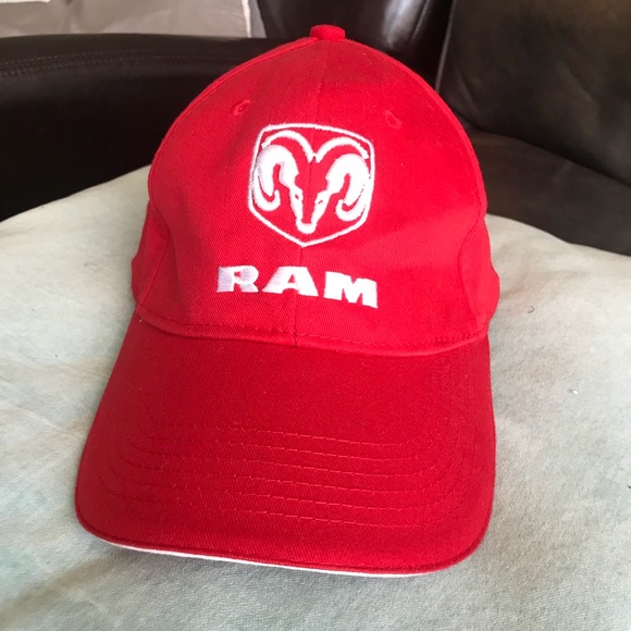 Other - **3/$15** Red Adjustable RAM Trucks Hat
